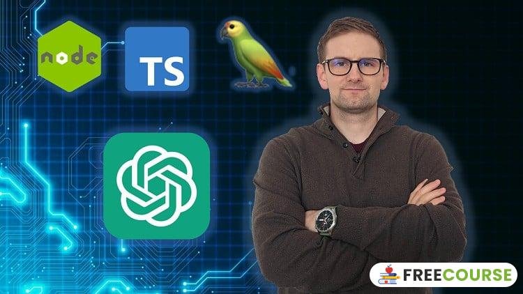 Banner Image Generative AI for NodeJs: OpenAI, LangChain - TypeScript - Aivana.app