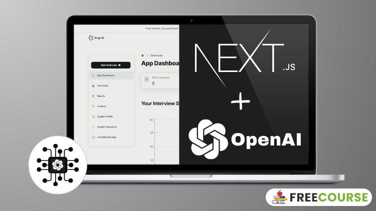 Banner Image Next.js 15 & OpenAI - Build AI Powered Interview Prep App - Aivana.app